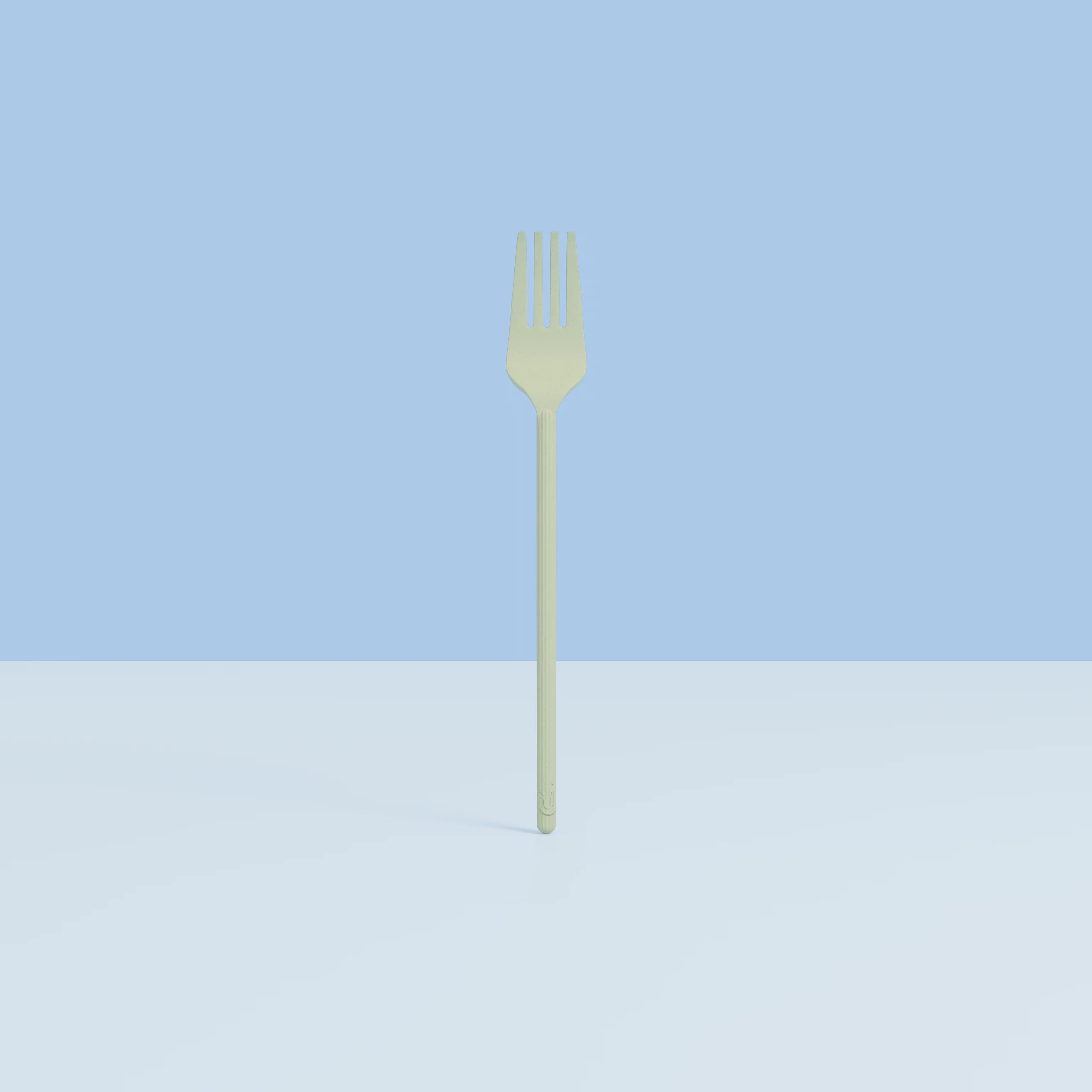 bini-binikit-fourchette-enfant-r-utilisable-verte-l-unit image 1
