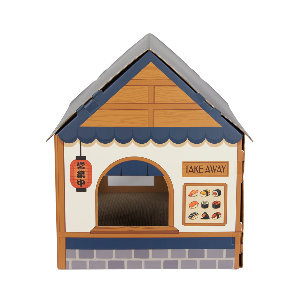 balvi-lifestyle-sushi-bar-maison-griffoir-chat-carton-bleu image 8