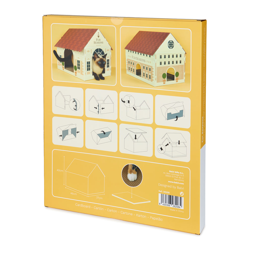 balvi-fur-seasons-maison-griffoir-chat-beige image 5
