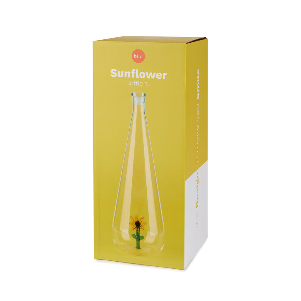 balvi-botanical-sunflower-bouteille-verre-tournesol image 4