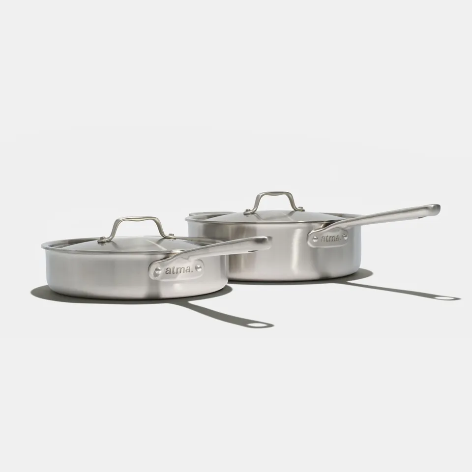 atma-la-sauteuse-id-ale-duo-sauteuses-inox-24-26-cm-sans-pfas image 1