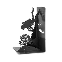 balvi-desk-scuba-serre-livres-plongeur-m-tal-r-cif image 6