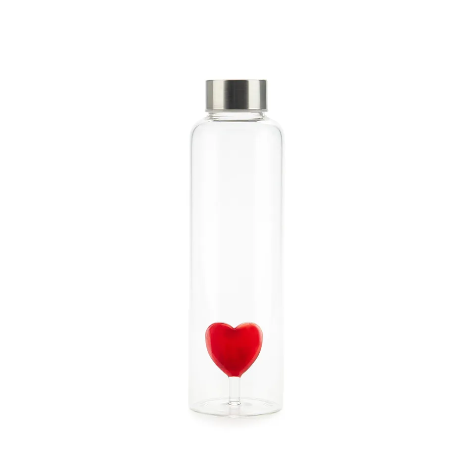balvi-love-bouteille-verre-c-ur-rouge-0-5-l image 1