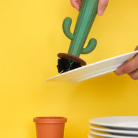 balvi-cactus-brosse-vaisselle-avec-pot image 2