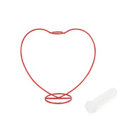 balvi-love-silhouette-xl-vase-c-ur-rouge-soliflore image 4
