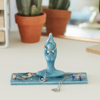 balvi-home-decor-asana-porte-bijoux-yoga-bleu image 3