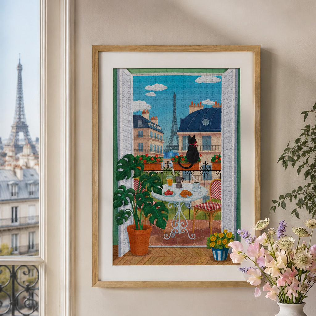 balvi-lifestyle-breakfast-in-paris-puzzle-1000-pi-ces-chat image 3