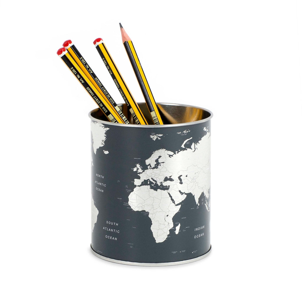 balvi-globe-pot-crayons-bureau-mappemonde image 1