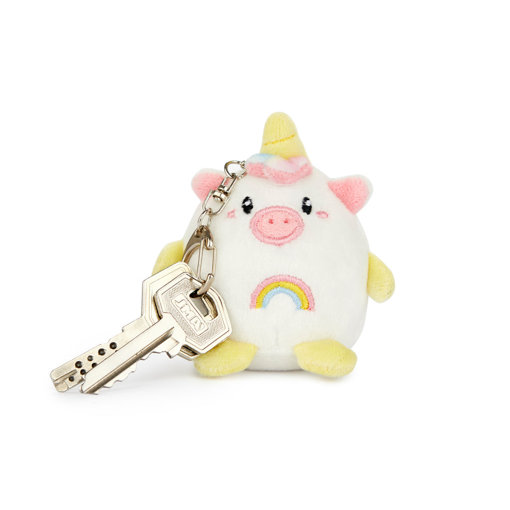balvi-lifestyle-fluffy-unicorn-porte-cl-s-licorne-blanc image 1