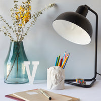 balvi-desk-albert-einstein-pot-crayons-bureau image 3