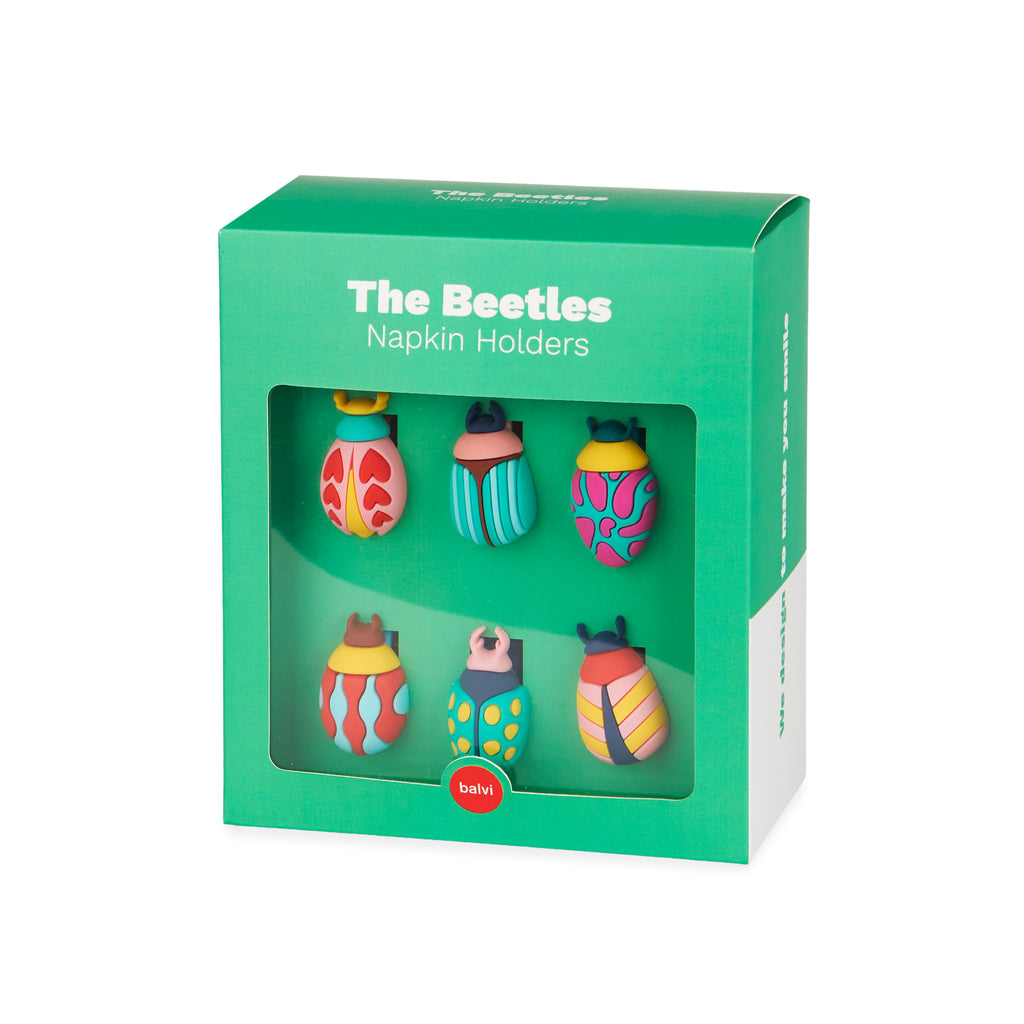 balvi-kitchen-table-the-beetles-porte-serviettes-x6-multicolore image 4