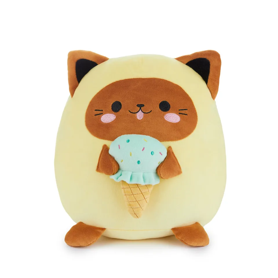 balvi-fluffy-kawaii-minty-coussin-chat-glace-menthe image 1