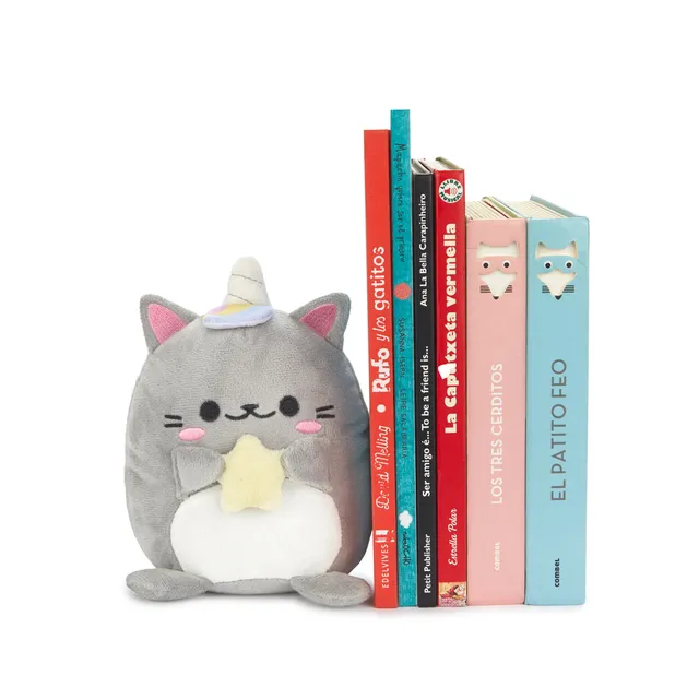 balvi-desk-kawaii-starry-serre-livres-chat-toile-lest image 1