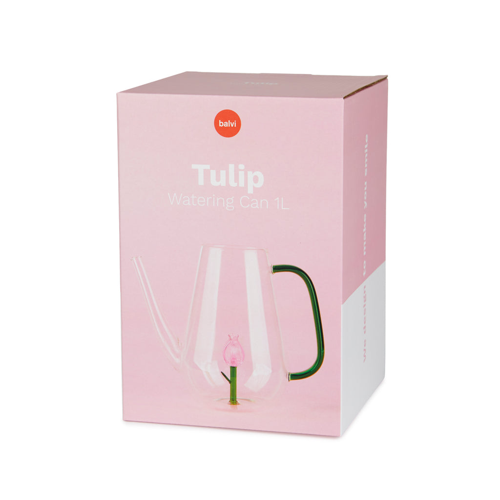 balvi-botanical-tulip-arrosoir-verre-tulipe-rose image 5