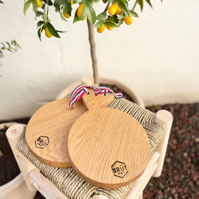 br-t-ping-pong-petites-planches-bois-rondes-ch-ne-paire image 1