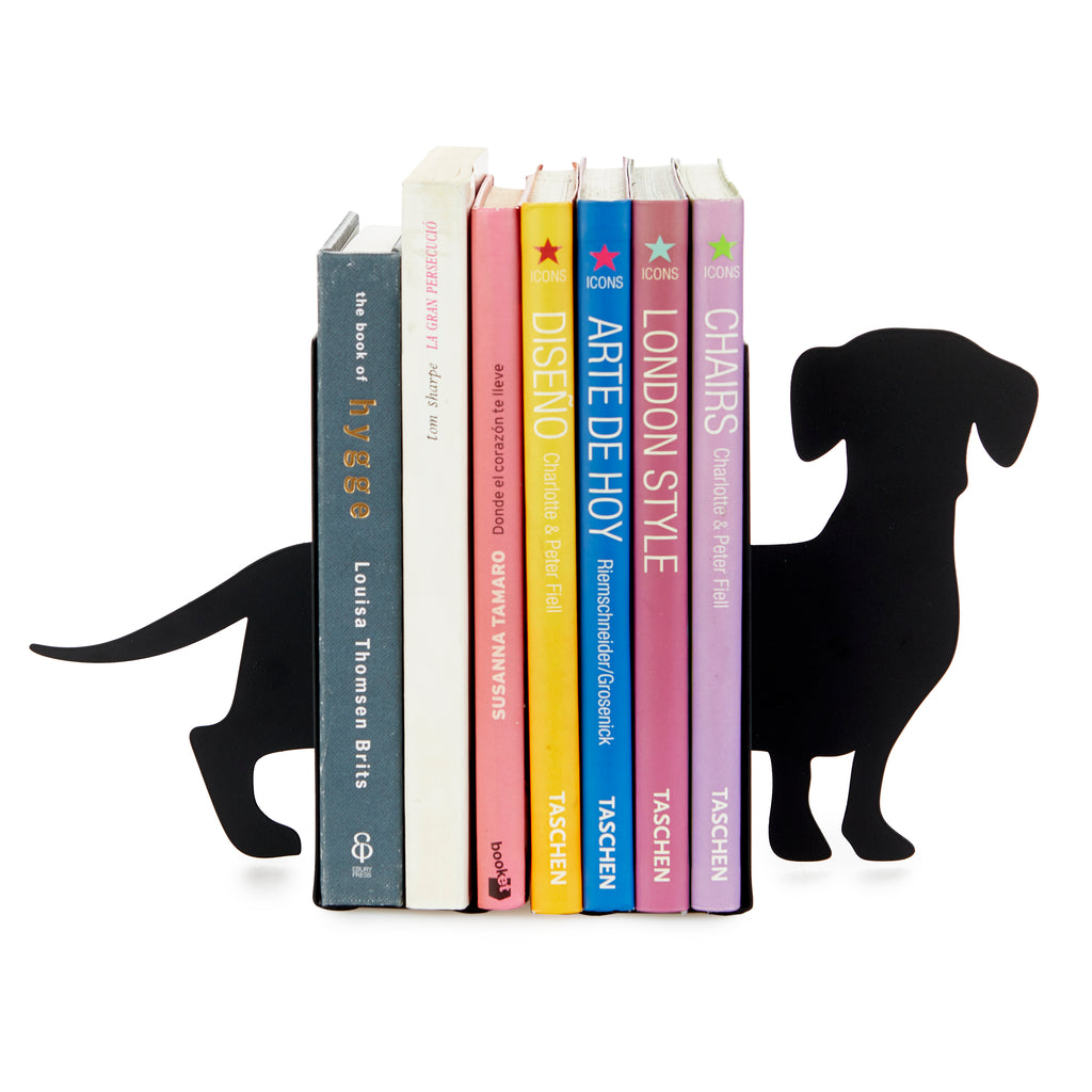 balvi-desk-teckel-double-bookend-serre-livres-chien image 1