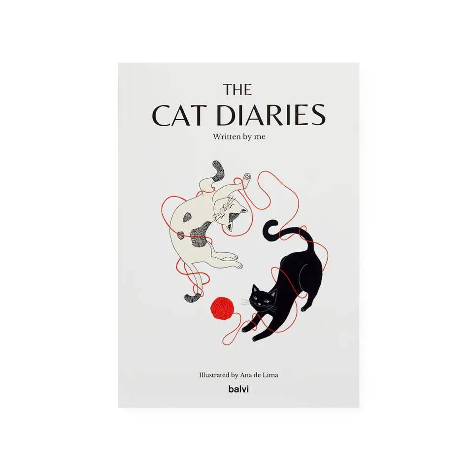 balvi-the-cat-diaries-carnet-chat-multicolore image 1