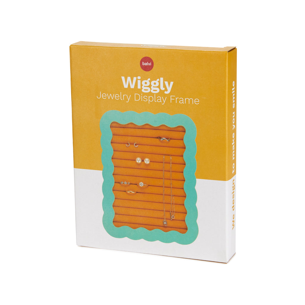 balvi-wiggly-pr-sentoir-bijoux-cadre-velours-bleu image 4