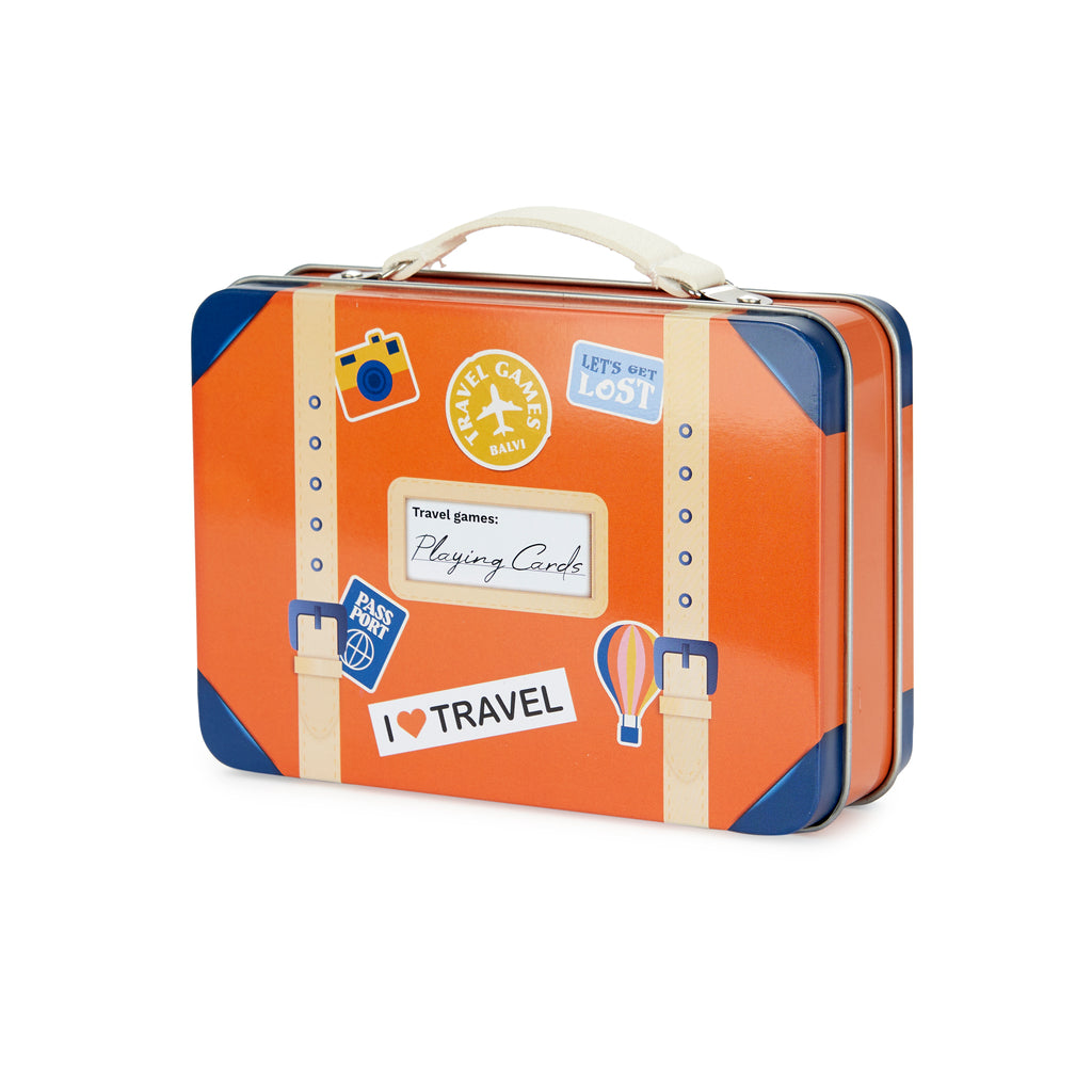 balvi-playing-cards-jeu-de-cartes-voyage-m-tal image 1