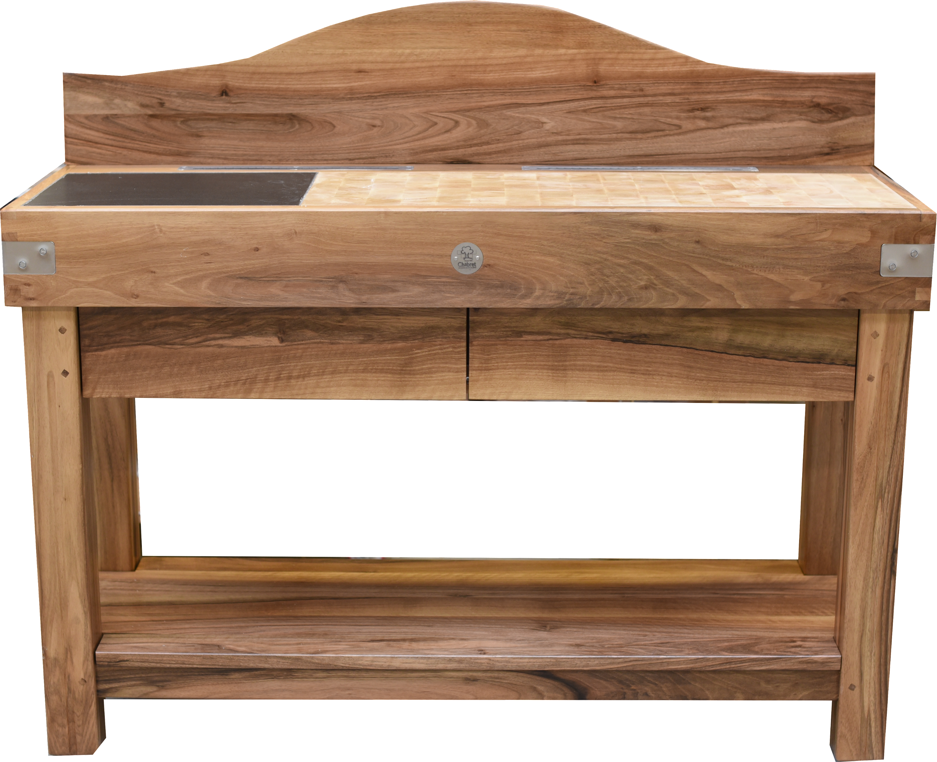 billots-chabret-billot-meuble-chapeau-gendarme-granit-noyer-120-cm image 3
