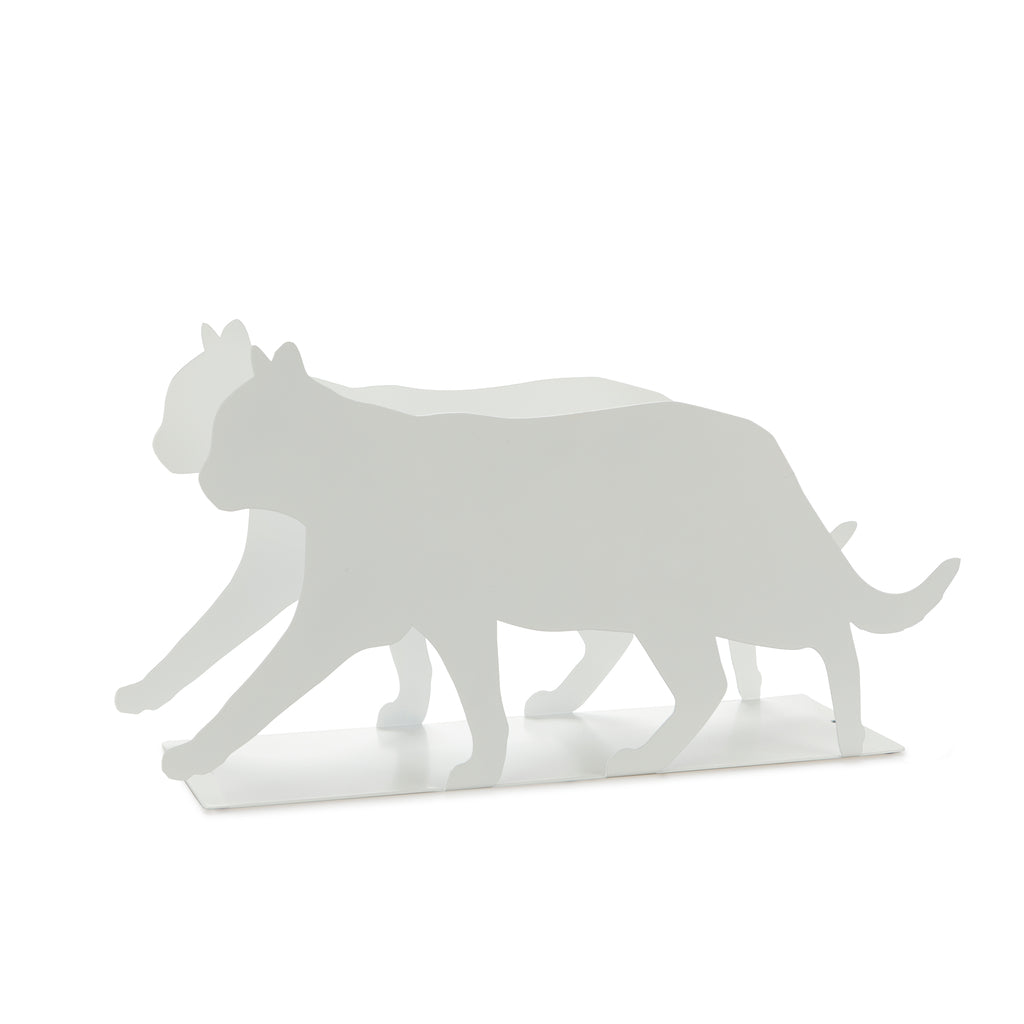 balvi-desk-feline-porte-revues-chat-m-tal-noir image 5