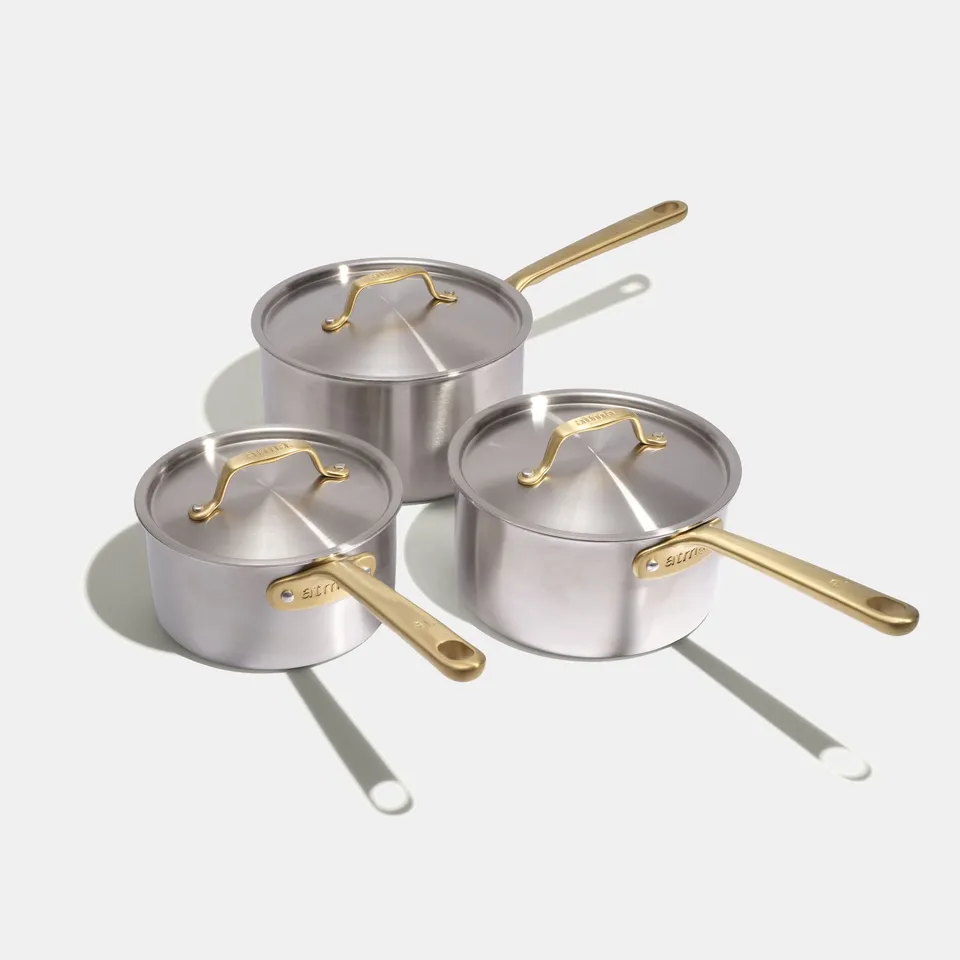 atma-la-casserole-parfaite-trio-inox-16-18-20-cm-dor image 1