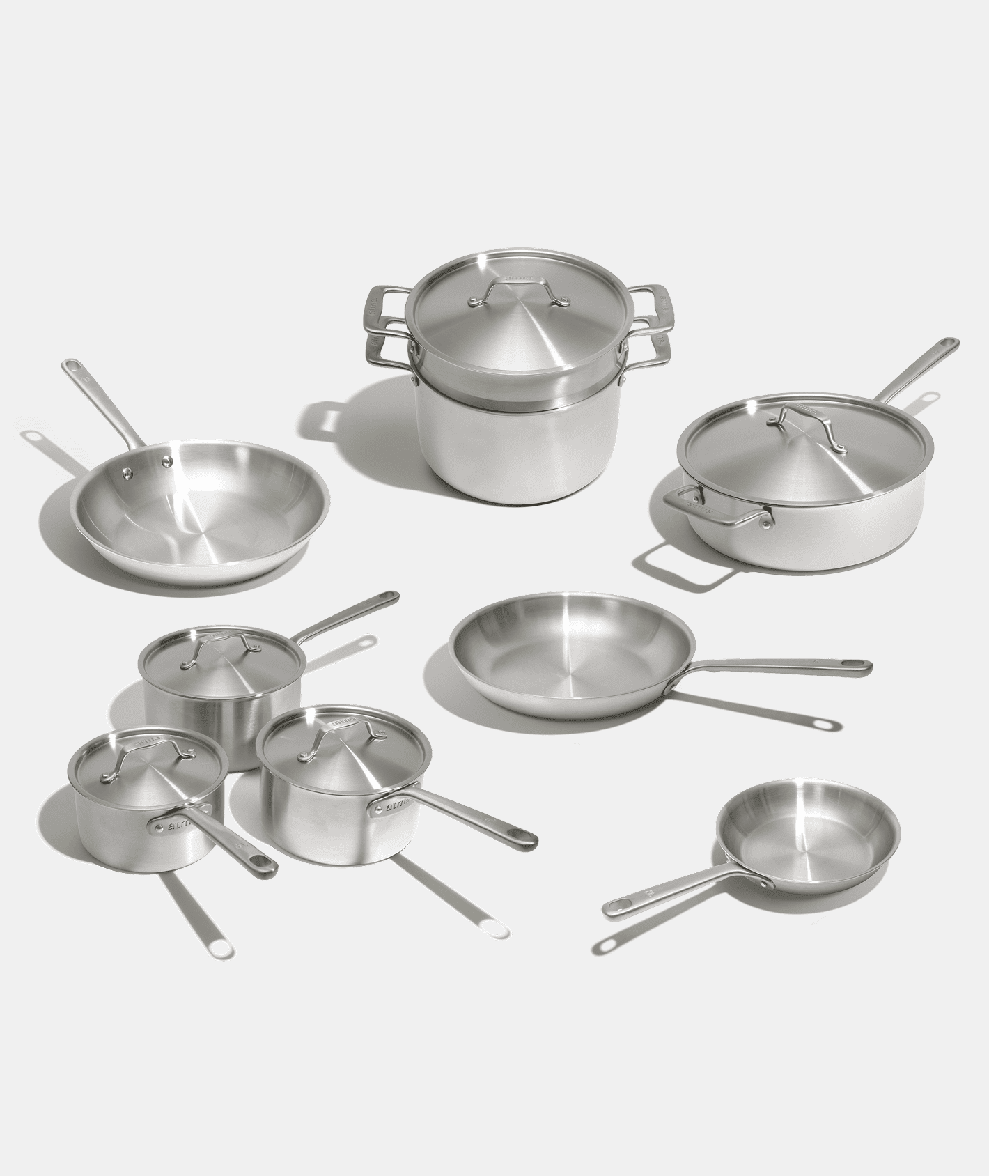 atma-batterie-cuisine-inox-15-pi-ces-set-3-plis-sans-pfas image 1