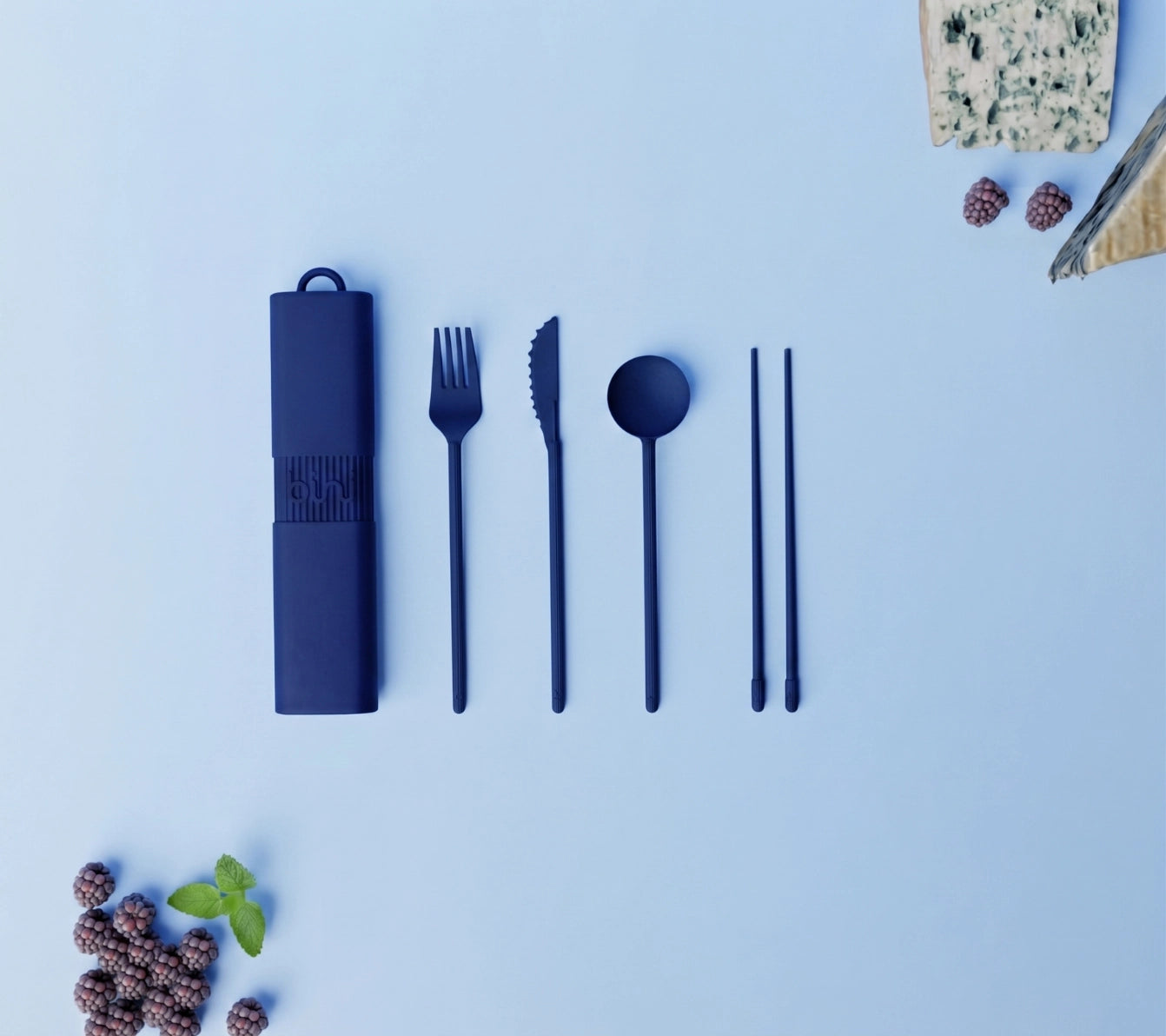 bini-binikit-bleu-nuit-kit-couverts-r-utilisable image 6