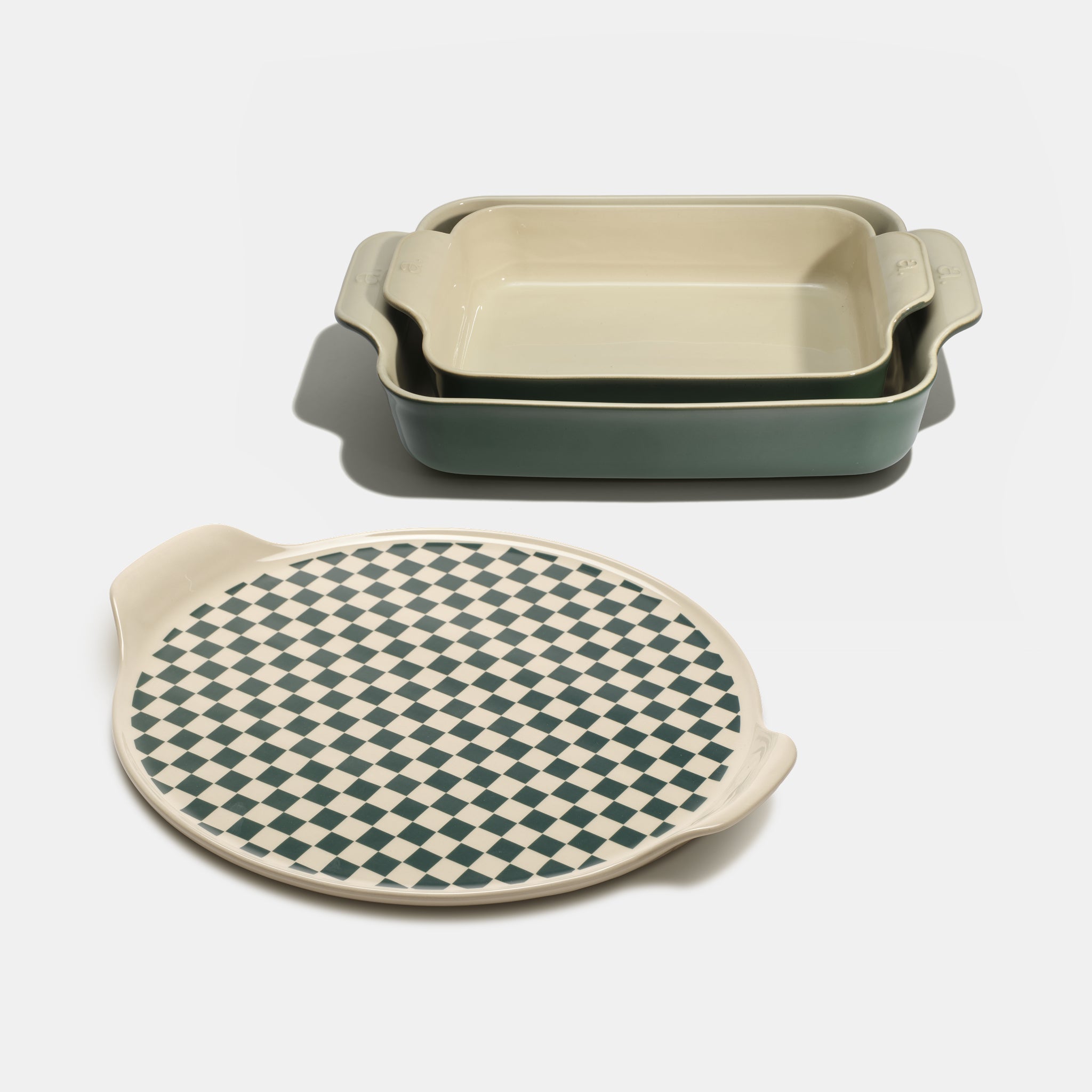atma-c-ramique-set-3-pi-ces-plats-four-plaque-pizza image 1