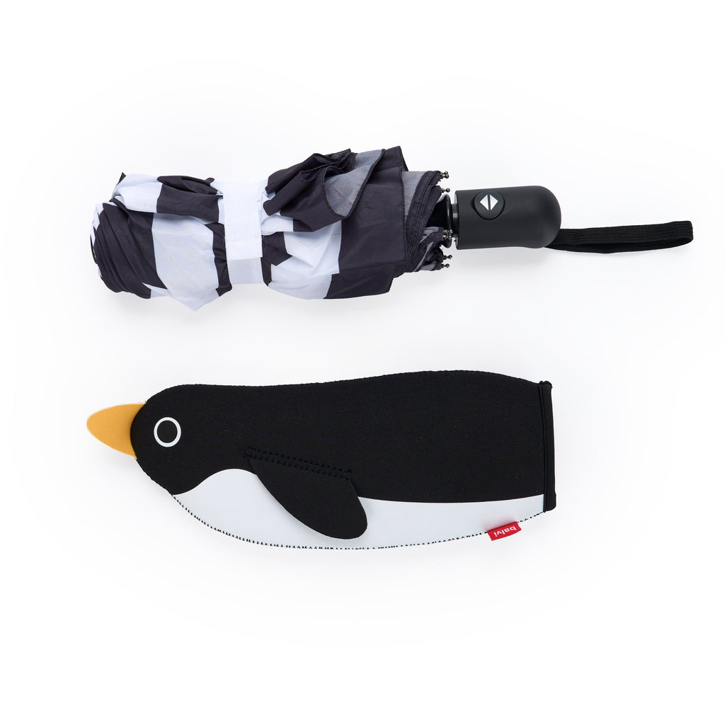 balvi-lifestyle-penguin-parapluie-automatique-pingouin-noir-blanc image 3