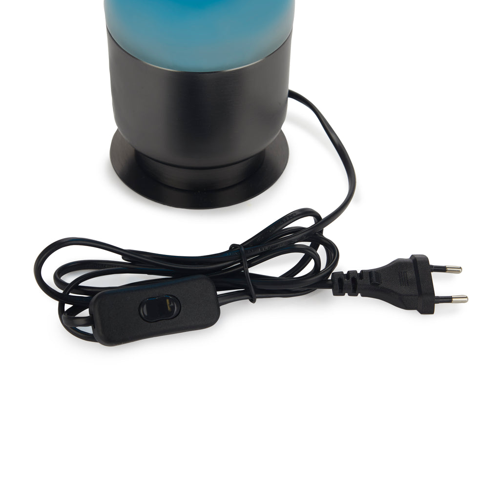 balvi-capsule-lampe-lave-bleue-capsule-alu-verre image 6
