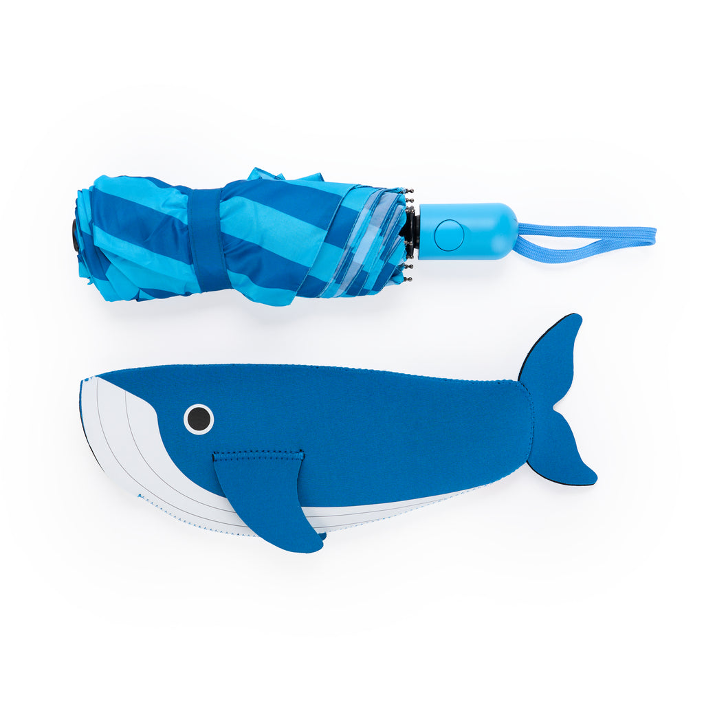 balvi-lifestyle-parapluie-automatique-baleine-bleu-ray image 3