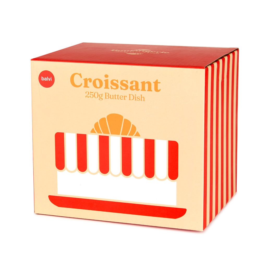 balvi-croissant-beurrier-c-ramique-rouge-250-g image 4