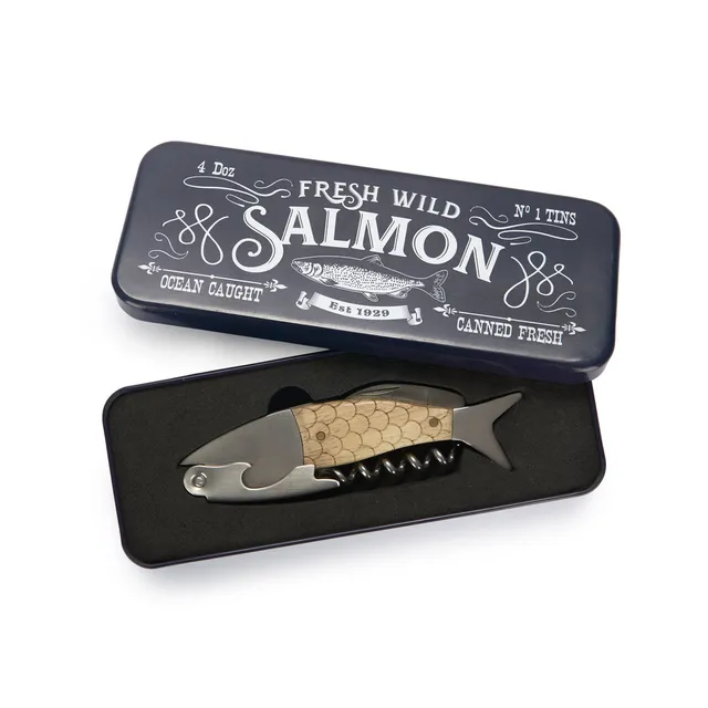 balvi-kitchen-table-wild-salmon-tire-bouchon-saumon-coffret image 1
