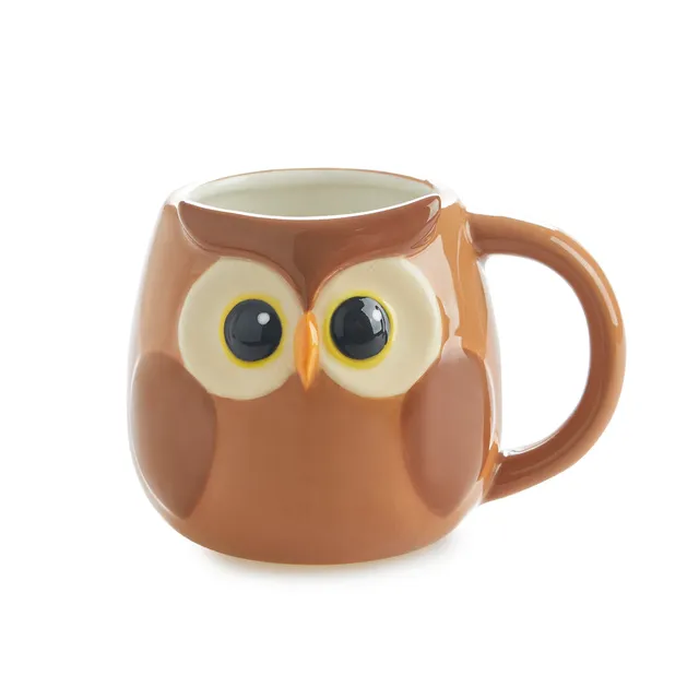 balvi-bubo-mug-tasse-hibou-blanc-c-ramique image 1