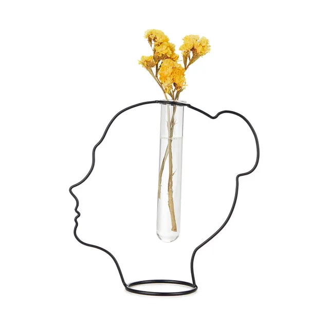 balvi-lady-silhouette-vase-silhouette-femme-noir image 1