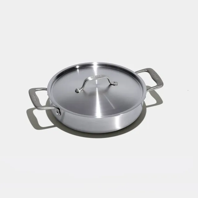 atma-le-grand-faitout-rondeau-inox-24-cm-3-4-l-avec-couvercle image 1