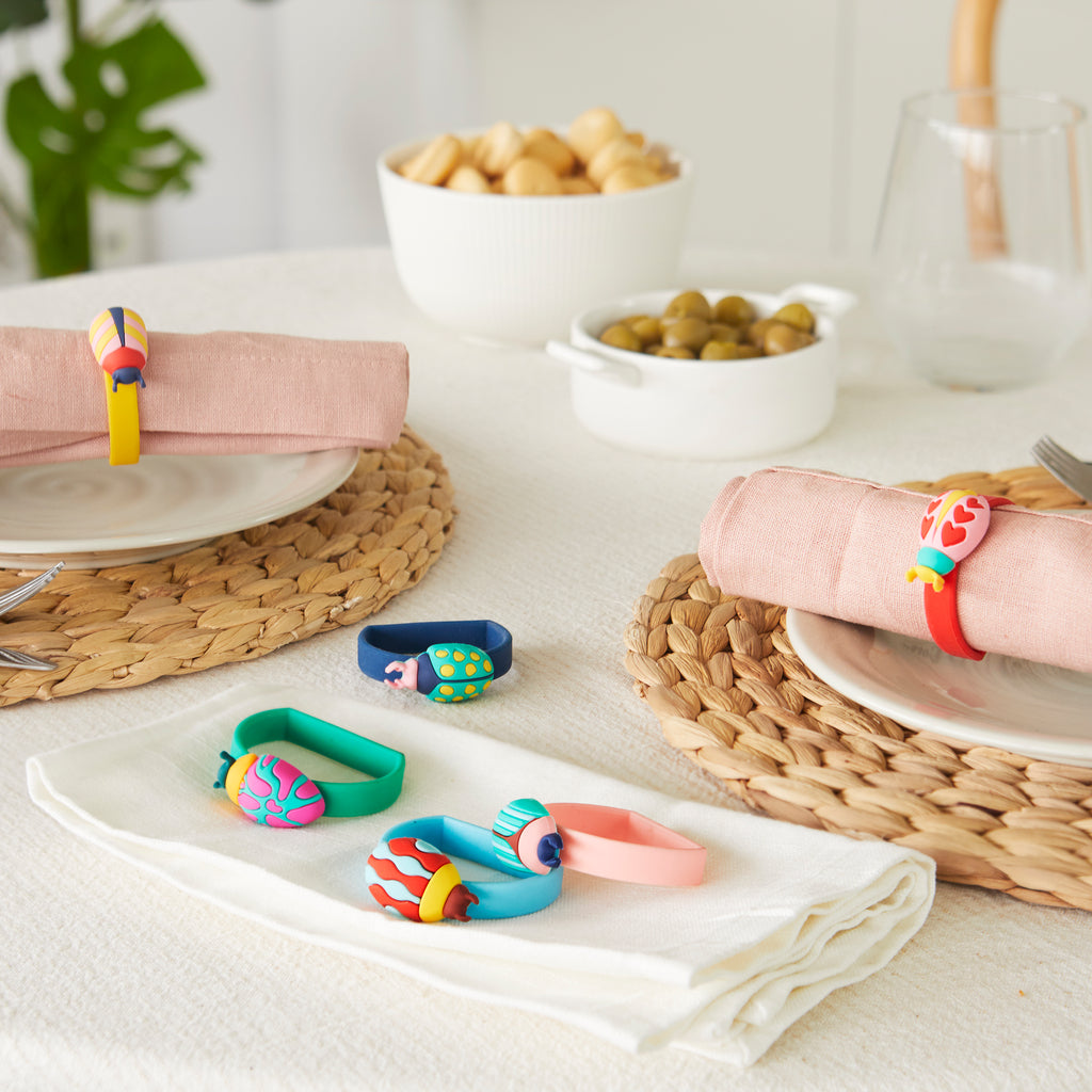 balvi-kitchen-table-the-beetles-porte-serviettes-x6-multicolore image 3