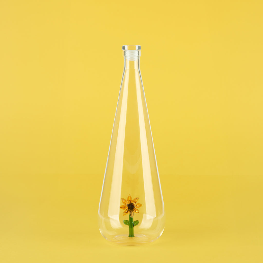 balvi-botanical-sunflower-bouteille-verre-tournesol image 2