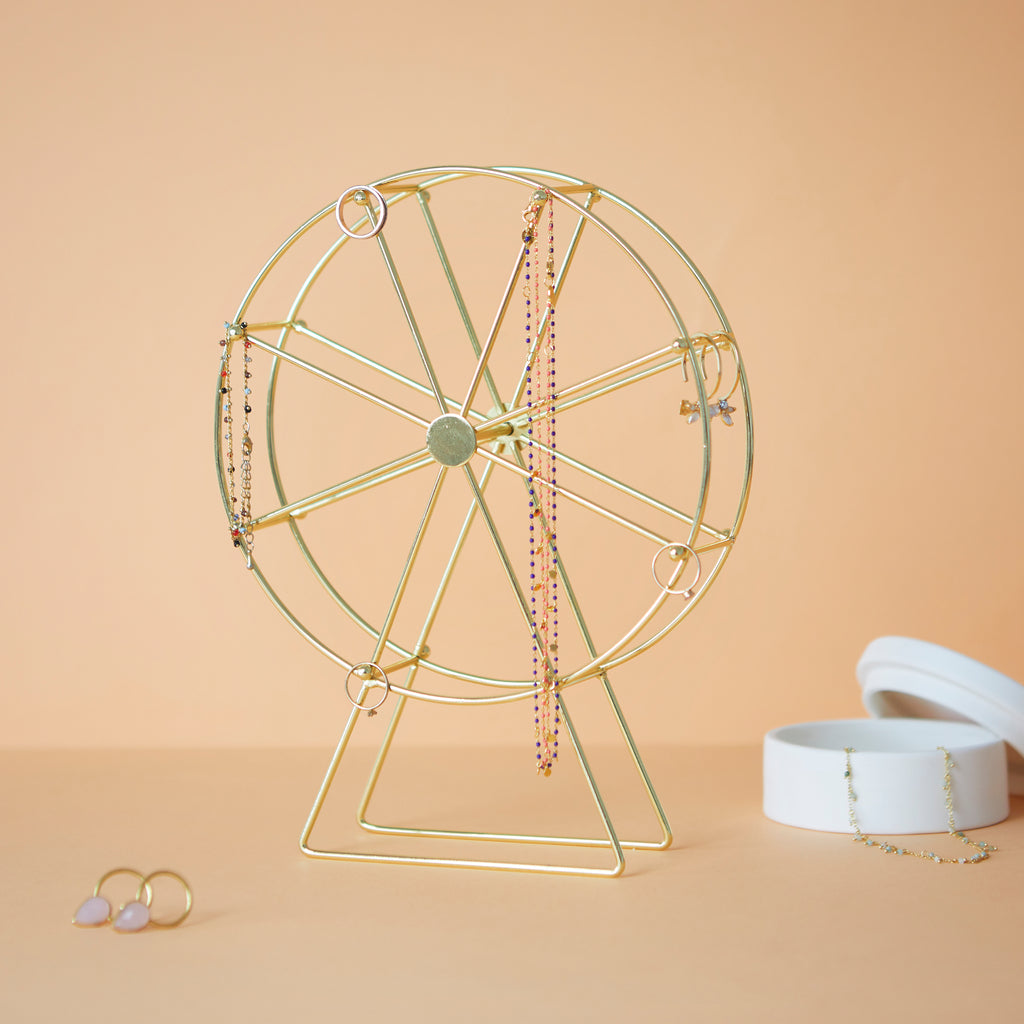 balvi-golden-wheel-porte-bijoux-dor-m-tal image 2