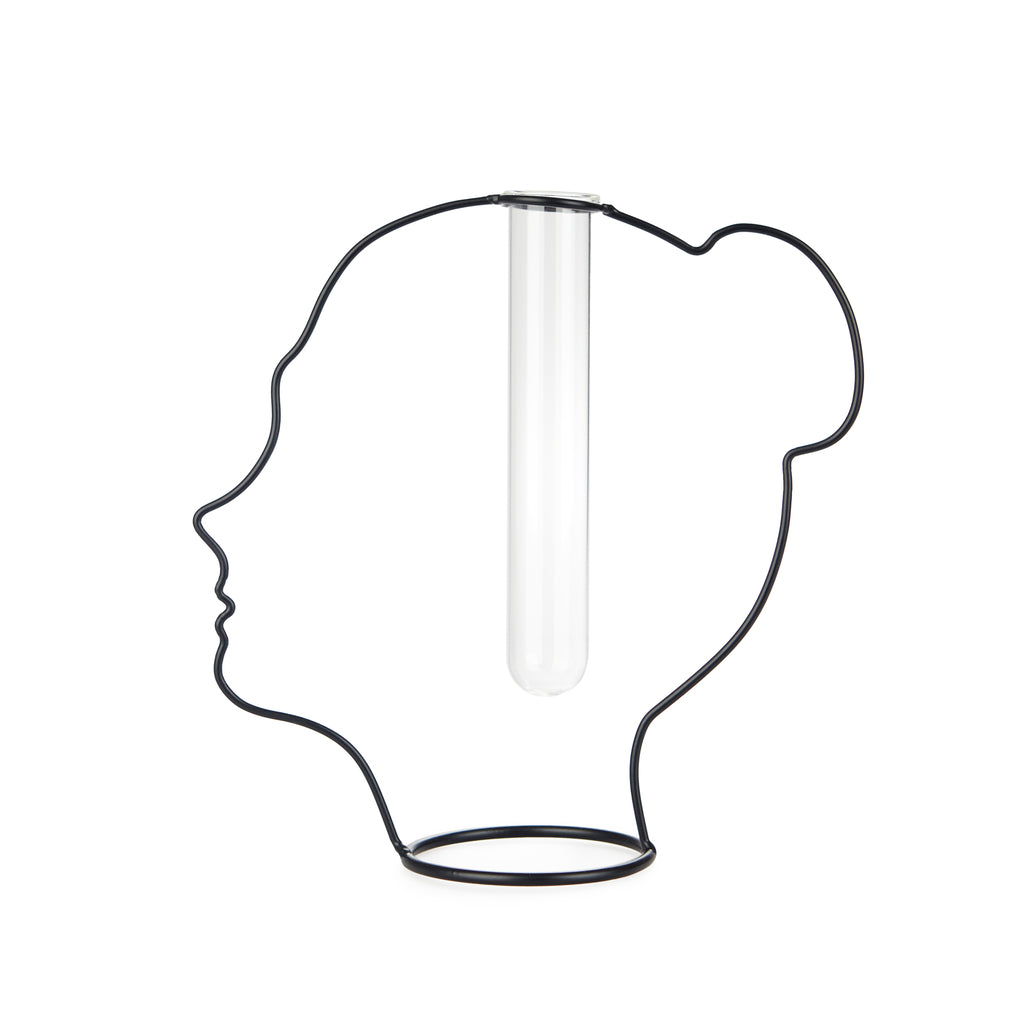 balvi-lady-silhouette-vase-silhouette-femme-noir image 6