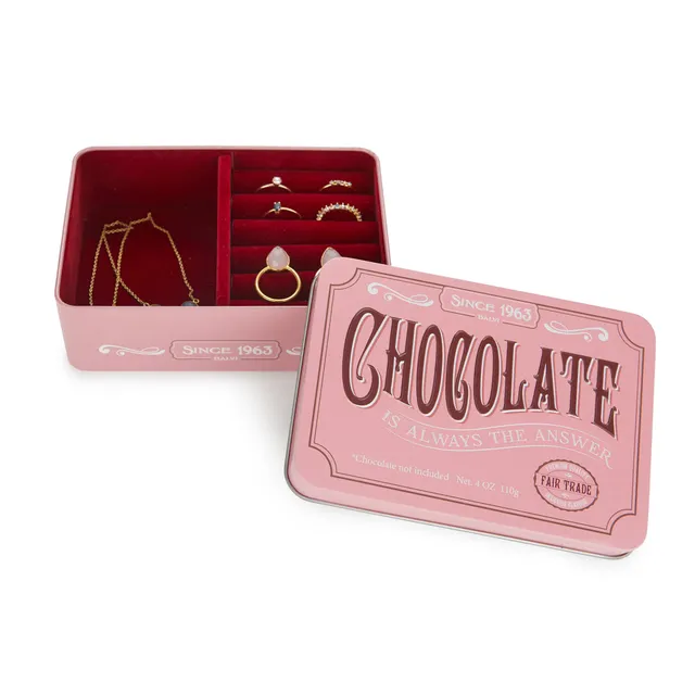 balvi-home-decor-chocolate-jewelry-box-bo-te-bijoux-vintage image 1