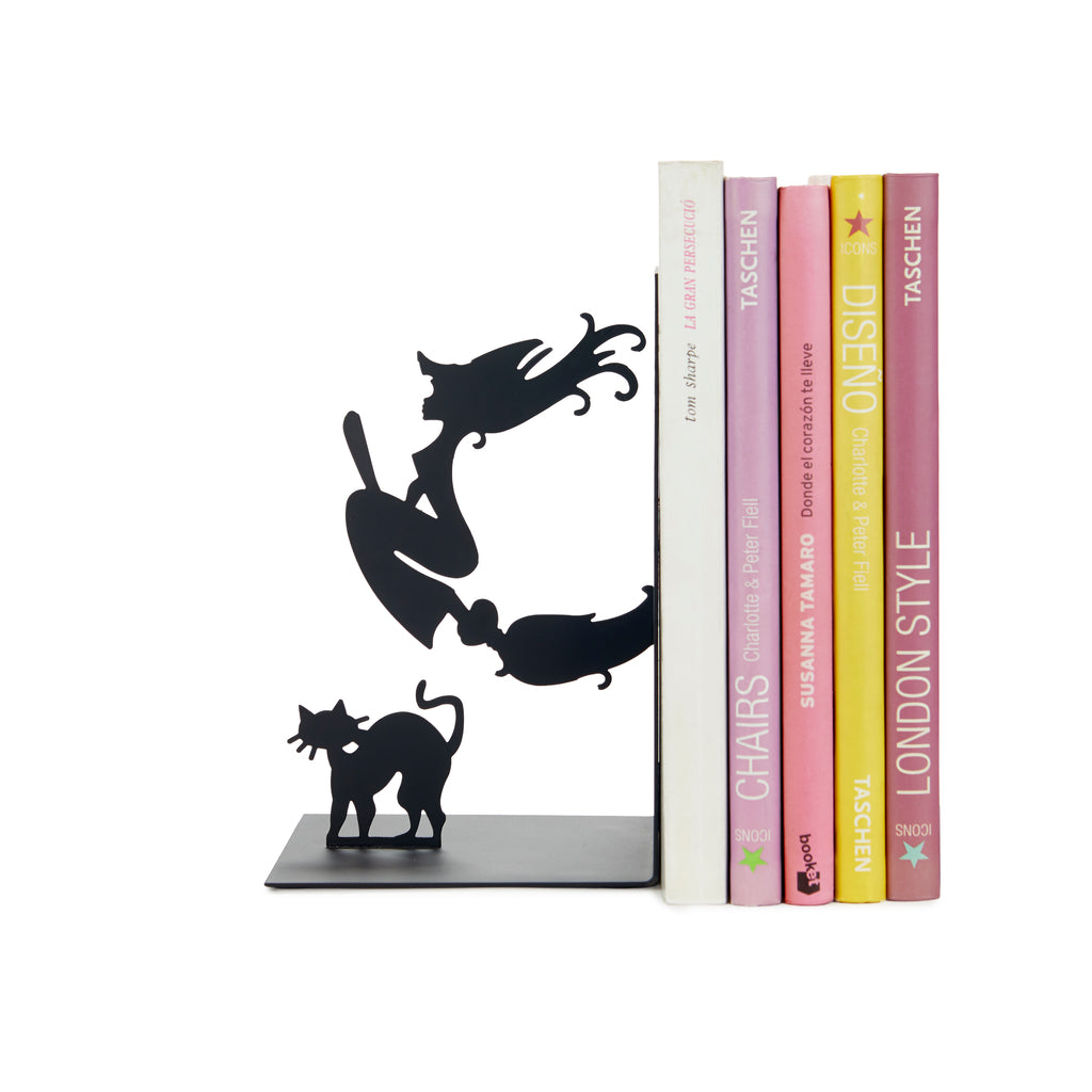 balvi-desk-magic-serre-livre-sorci-re-balai-chat image 1
