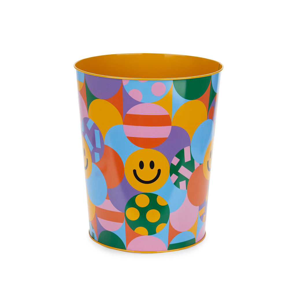 balvi-desk-los-pepes-corbeille-bureau-smileys-jaune-m-tal image 4