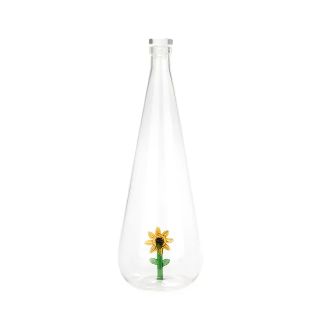 balvi-botanical-sunflower-bouteille-verre-tournesol image 1