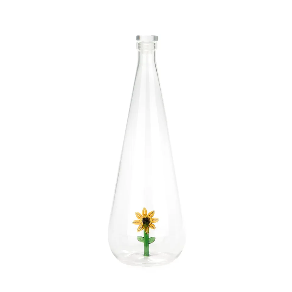 balvi-botanical-sunflower-bouteille-verre-tournesol image 1