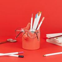 balvi-desk-nosy-buddy-pot-crayons-chat-porte-lunettes-2-en-1 image 2
