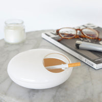 balvi-home-decor-pebble-cendrier-galet-rotatif image 2