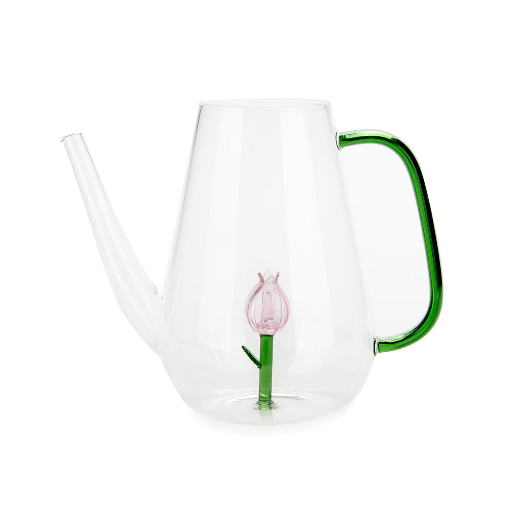 balvi-botanical-tulip-arrosoir-verre-tulipe-rose image 1