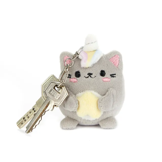 balvi-lifestyle-fluffy-porte-cl-s-chat-kawaii-toile image 1